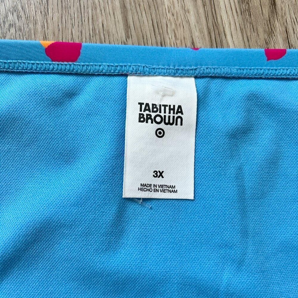 Tabitha Brown x Target Tropical Leopard Bikini Swim Bottom Size 3X NWOT - Picture 3 of 5